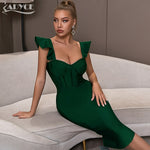 Elysia Empress Ruffles Bandage Dress