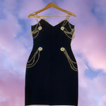 Saskia Metal Embellishment Mini Dress