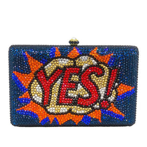 SAY YES CASSETTE TAPE CLUTCH